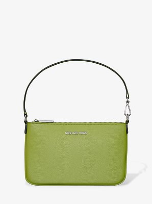 Bolso de pulsera Jet Set peque&ntilde;o convertible de piel granulada