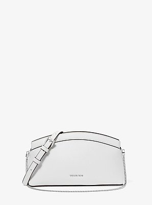 Athena Small Leather Convertible Clutch