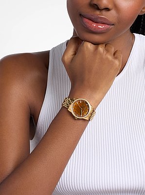 Orologio Bryant tonalit&agrave; oro con pav&eacute;