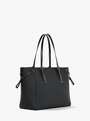 Bolso tote Voyager grande de piel saffiano