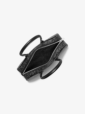 Lulu Small Empire Signature Logo Satchel