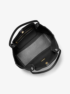 Bolso tote Nolita grande de piel granulada