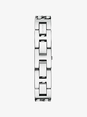 Mini Darrington Silver-Tone Chain-Link Watch