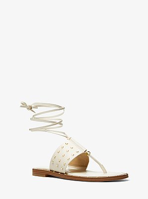 Sandalia Jagger de cuero con tachuelas