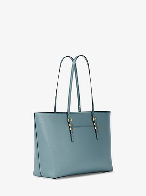 Quinn Large Pebbled Leather Tote Bag