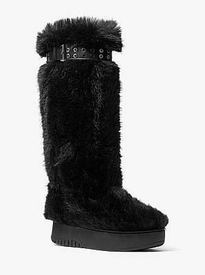 Starling Faux Fur Puffer Boot