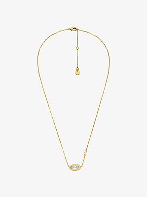 Collar con piedra de marquesa