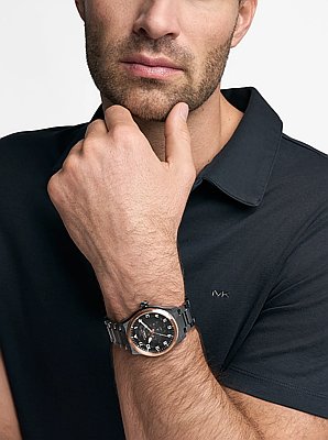 Oversized Panorama Two-Tone Watch