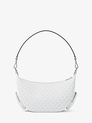 Merritt Medium Signature Logo Convertible Shoulder Bag