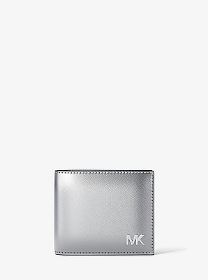 Billetera plegable Cooper metalizada