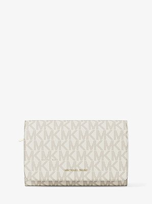 Jet Set Large Signature Logo Wallet