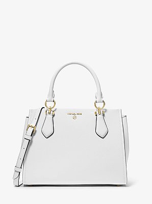 Marilyn Medium Saffiano Leather Satchel