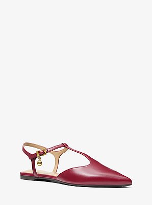 Cherie Flex Leather Flat