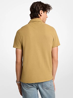 Polo en piqu&eacute; de coton Pima
