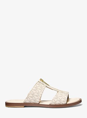 Pantolette Berkley mit Signature-Logomuster