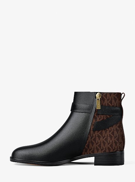 Rachel Textured and Signature Logo Boot