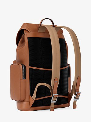 Mochila Jet Set de piel granulada