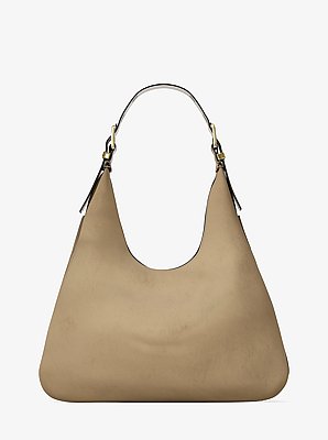 Nolita Large Nubuck Hobo Shoulder Bag