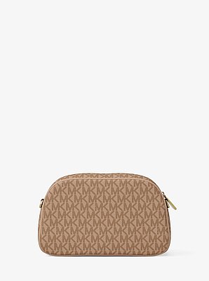 Jet Set Small Signature Logo Camera Crossbody Bag
