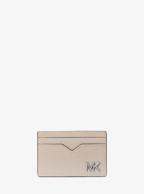 Edison Saffiano Leather Card Case
