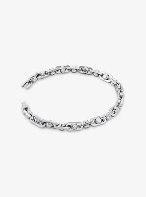 Schakelarmband Astor van messing met een plating met edelmetaal, groot