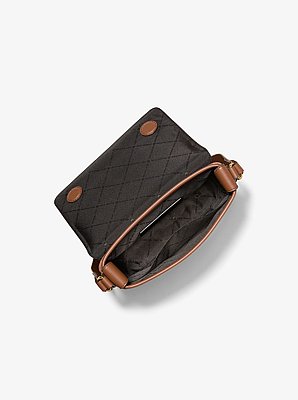 Hudson Mini Suede Messenger Bag
