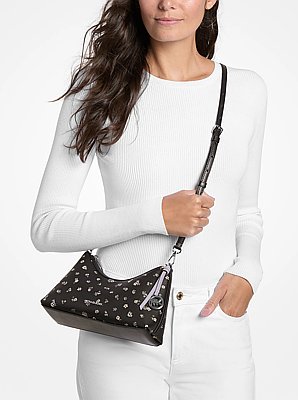 Sammy Small Floral Printed Convertible Crossbody Bag