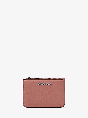 Porte-monnaie Jet Set en cuir Saffiano