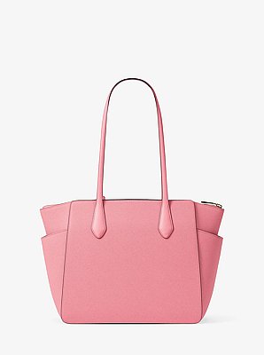 Marilyn Medium Saffiano Leather Tote Bag