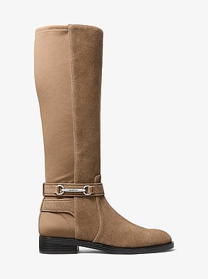 Bota Carson de gamuza y neopreno