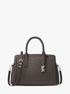 Laila Medium Leather Satchel