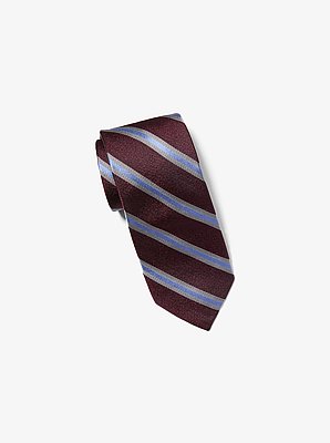 Striped Silk Tie