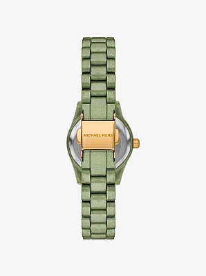 Petite montre Lexington de ton vert en &eacute;dition limit&eacute;e