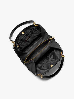 Kensington Large Pebbled Leather Tote Bag