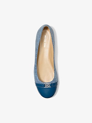 Mandy Denim Ballet Flat