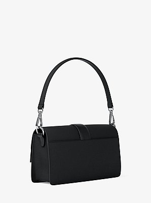Greenwich Medium Saffiano Leather Convertible Shoulder Bag