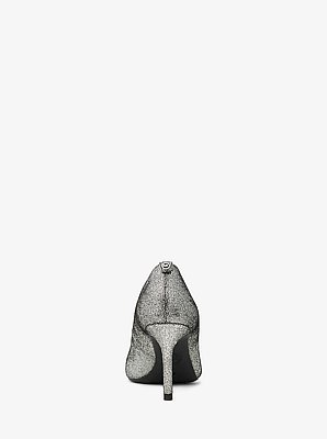 Zapato de sal&oacute;n Alina Flex de piel metalizada