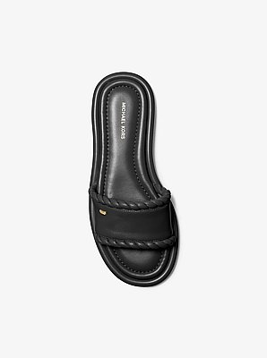 Dana Leather Slide Sandal