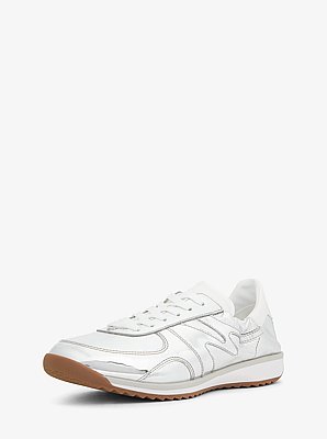 Colt Metallic Leather Trainer