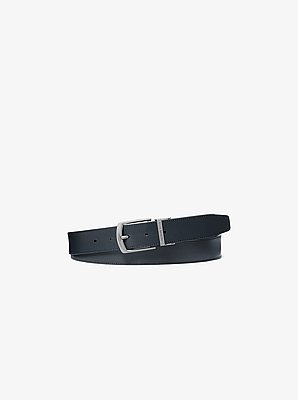 Reversible Signature Logo and Leather Belt