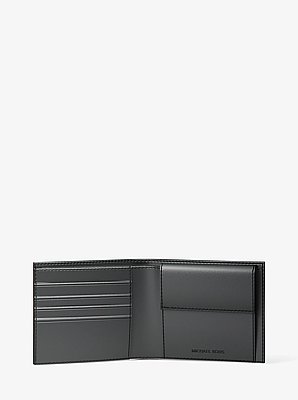 Cooper Logo Billfold Wallet With Coin Pouch