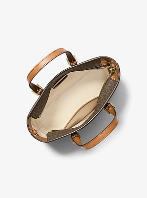 Quinn Small Signature Logo Convertible Crossbody Bag