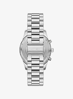 &Uuml;bergro&szlig;e Armbanduhr Lexington im Silberton