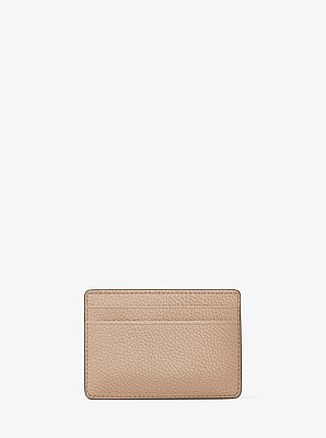 Pebbled Leather Card Case