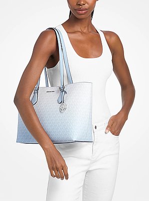 Grand sac fourre-tout Sheila ombr&eacute; &agrave; logo Signature