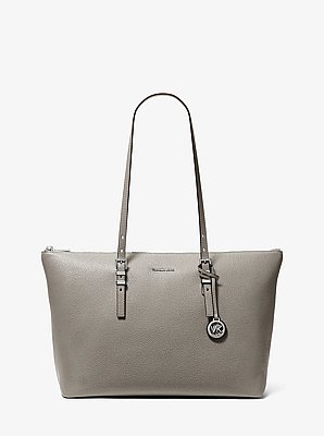 Quinn Large Pebbled Leather Tote Bag