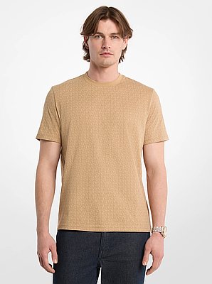 Signature Logo Print Cotton Jersey T-Shirt