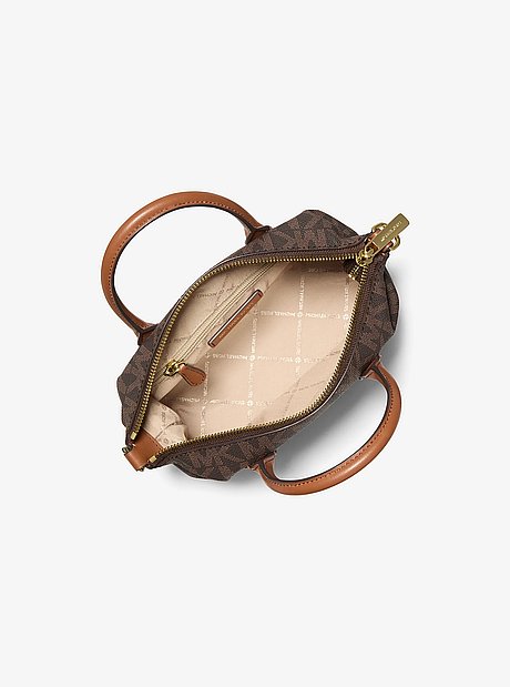 Hyde Small Signature Logo Satchel