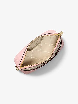 Sac &agrave; bandouli&egrave;re Jet Set Travel de taille moyenne &agrave; blocs de couleurs et &agrave; logo Signature