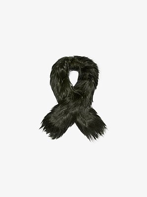 Long Haired Shearling Scarf